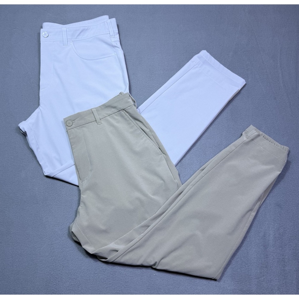 Lot of 2 Mizzen+Main Pants Mens 36x30 Performance Chino Athletic Tapered USA